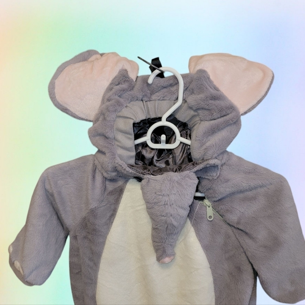 Elephant 12/24 Months Halloween Party Costume Kids Girl Boys Plush T44 - Picture 2 of 10